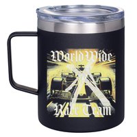 Formula Race Car Single Seat Fast Circuit Bahrain 1 Champion 12oz Stainless Steel Coffee Mug