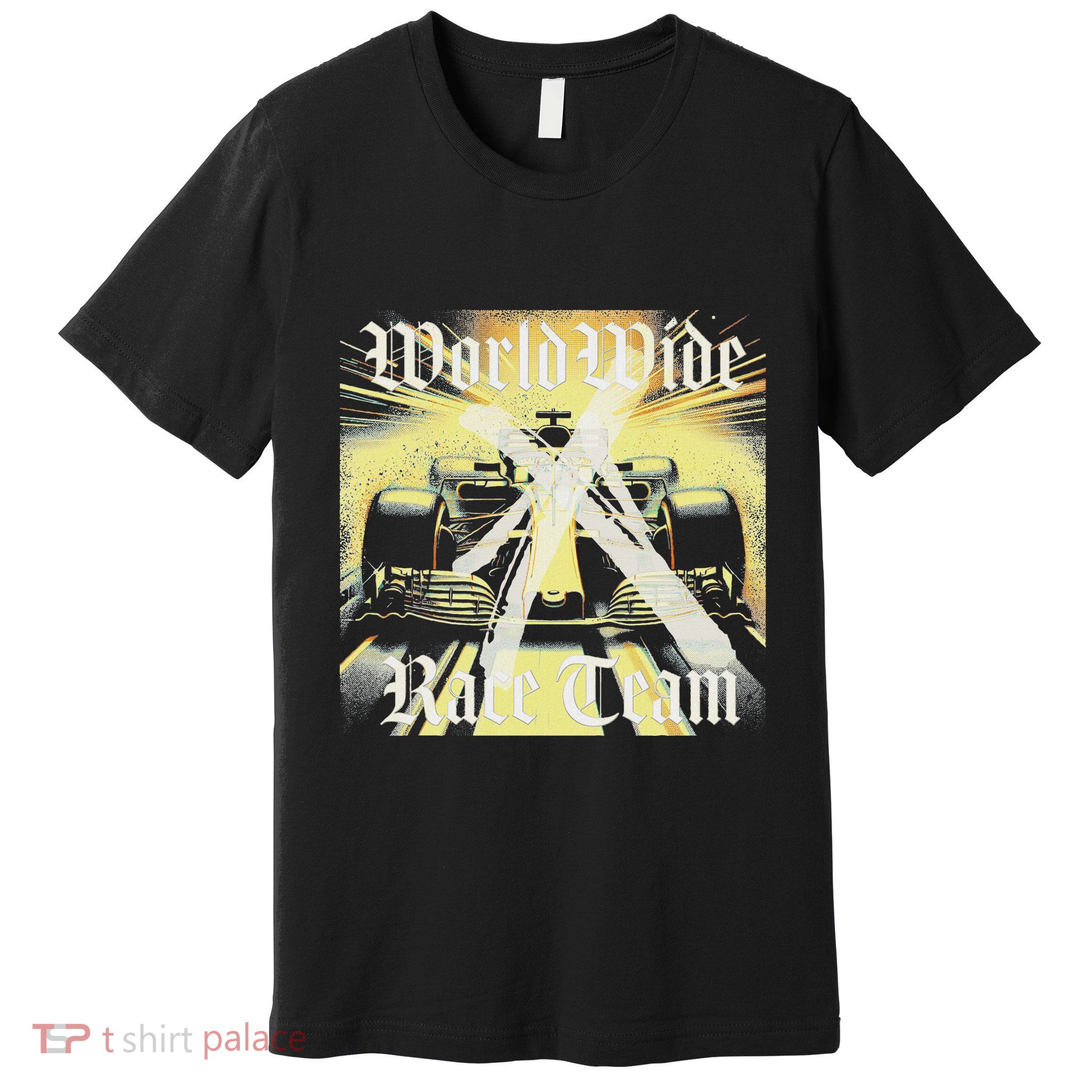 Formula Race Car Single Seat Fast Circuit Bahrain 1 Champion Premium T-Shirt