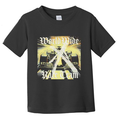 Formula Race Car Single Seat Fast Circuit Bahrain 1 Champion Toddler T-Shirt