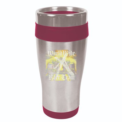 Formula Race Car Single Seat Fast Circuit Bahrain 1 Champion 16oz Travel Tumbler