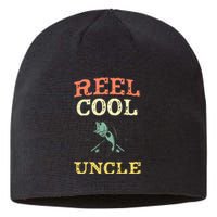 Funny Reel Cool Uncle Fishing Fisherman Sustainable Beanie