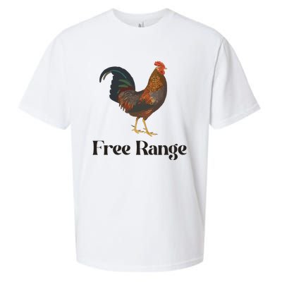 Free Range Chicken Farm Animal Sueded Cloud Jersey T-Shirt