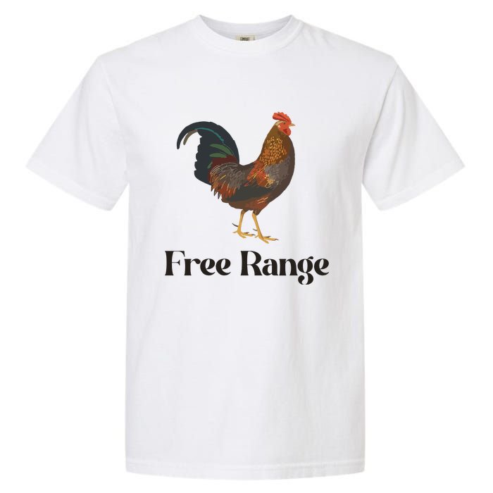 Free Range Chicken Farm Animal Garment-Dyed Heavyweight T-Shirt