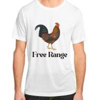 Free Range Chicken Farm Animal Adult ChromaSoft Performance T-Shirt