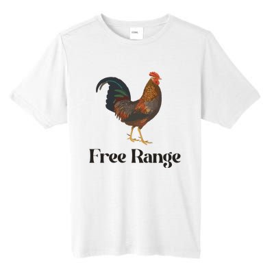 Free Range Chicken Farm Animal Tall Fusion ChromaSoft Performance T-Shirt