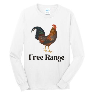 Free Range Chicken Farm Animal Tall Long Sleeve T-Shirt