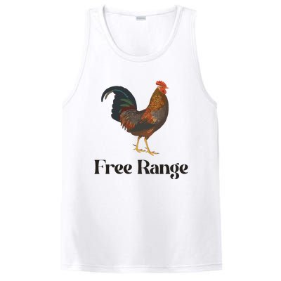 Free Range Chicken Farm Animal PosiCharge Competitor Tank