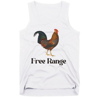 Free Range Chicken Farm Animal Tank Top