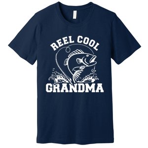 Fishing Reel cool grandma Premium T-Shirt