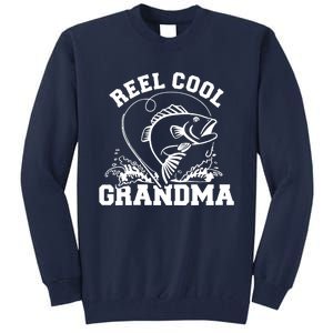 Fishing Reel cool grandma Tall Sweatshirt