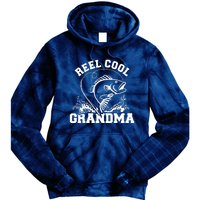 Fishing Reel cool grandma Tie Dye Hoodie