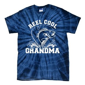 Fishing Reel cool grandma Tie-Dye T-Shirt