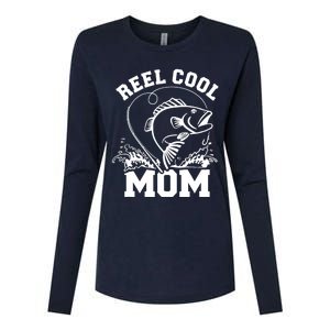 Fishing Reel cool mom Womens Cotton Relaxed Long Sleeve T-Shirt