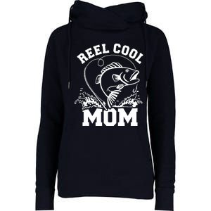 Fishing Reel cool mom Womens Funnel Neck Pullover Hood