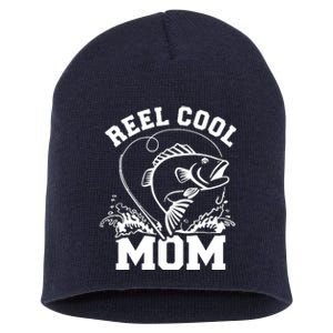 Fishing Reel cool mom Short Acrylic Beanie