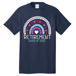 Funny Retirement Class Of 2025 Loading Retired Proud Teacher Tall T-Shirt