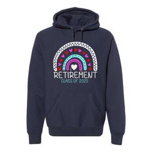 Funny Retirement Class Of 2025 Loading Retired Proud Teacher Premium Hoodie