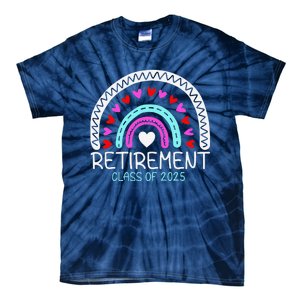 Funny Retirement Class Of 2025 Loading Retired Proud Teacher Tie-Dye T-Shirt