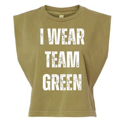 Formula Racing Car I Wear Team Green F1 Formula One Racing Car Garment-Dyed Women's Muscle Tee