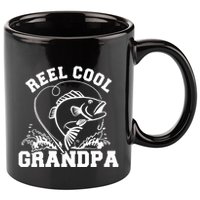 Fishing Reel cool grandpa 11oz C Handle Ceramic Mug