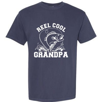 Fishing Reel cool grandpa Garment-Dyed Heavyweight T-Shirt