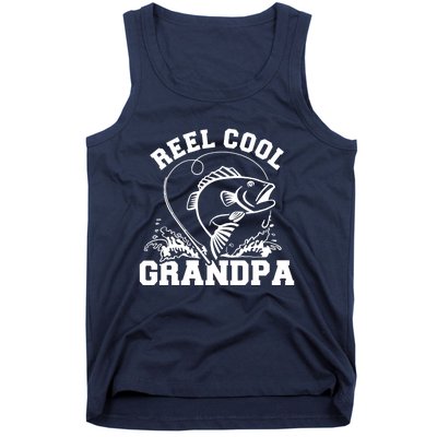 Fishing Reel cool grandpa Tank Top