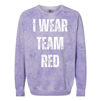 Formula Racing Car I Wear Team Red F1 Formula One Racing Car Colorblast Crewneck Sweatshirt