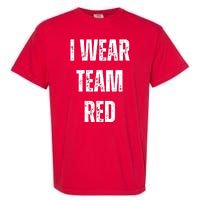 Formula Racing Car I Wear Team Red F1 Formula One Racing Car Garment-Dyed Heavyweight T-Shirt