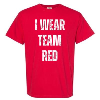 Formula Racing Car I Wear Team Red F1 Formula One Racing Car Garment-Dyed Heavyweight T-Shirt