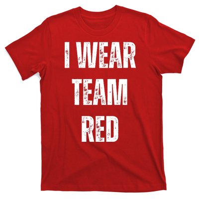 Formula Racing Car I Wear Team Red F1 Formula One Racing Car T-Shirt