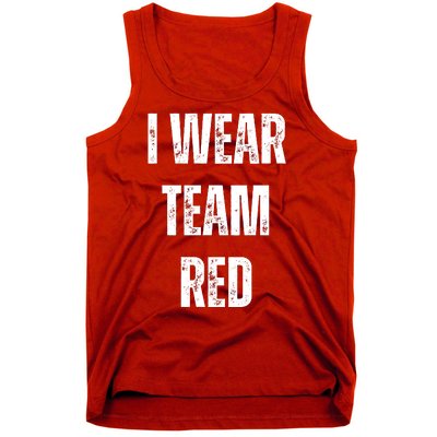 Formula Racing Car I Wear Team Red F1 Formula One Racing Car Tank Top