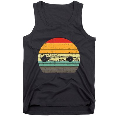 Formula Race Car Sunset Retro Driver Racing Fans Tank Top