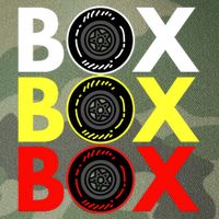 Formula Racing Car Box Box Box Radio Call To PitBox Car Race Legacy Tie Dye Trucker Hat
