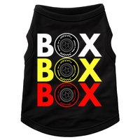 Formula Racing Car Box Box Box Radio Call To PitBox Car Race Doggie Tank