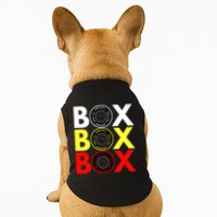 Formula Racing Car Box Box Box Radio Call To PitBox Car Race Doggie Tank