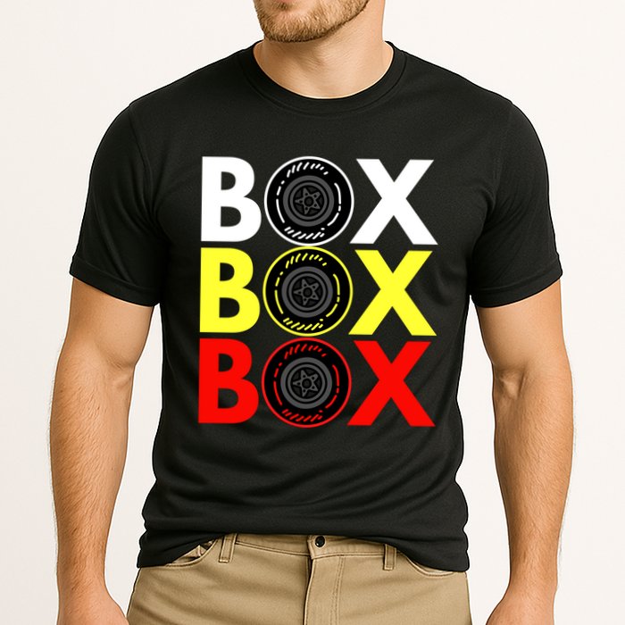 Formula Racing Car Box Box Box Radio Call To PitBox Car Race Performance Shirt