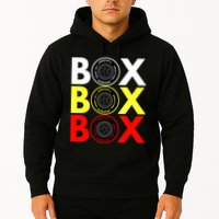 Formula Racing Car Box Box Box Radio Call To PitBox Car Race Hoodie