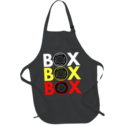 Formula Racing Car Box Box Box Radio Call To PitBox Car Race Apron