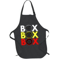 Formula Racing Car Box Box Box Radio Call To PitBox Car Race Apron