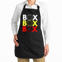 Formula Racing Car Box Box Box Radio Call To PitBox Car Race Apron