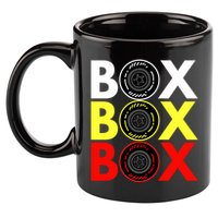 Formula Racing Car Box Box Box Radio Call To PitBox Car Race 11oz C Handle Ceramic Mug