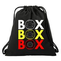 Formula Racing Car Box Box Box Radio Call To PitBox Car Race Drawstring Bag