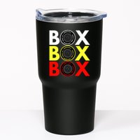 Formula Racing Car Box Box Box Radio Call To PitBox Car Race Tumbler