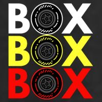 Formula Racing Car Box Box Box Radio Call To PitBox Car Race Tumbler