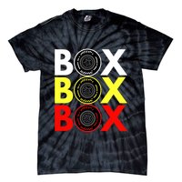 Formula Racing Car Box Box Box Radio Call To PitBox Car Race Tie-Dye T-Shirt