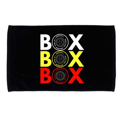 Formula Racing Car Box Box Box Radio Call To PitBox Car Race Microfiber Hand Towel