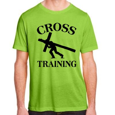 Funny Religous Cross Training Adult ChromaSoft Performance T-Shirt