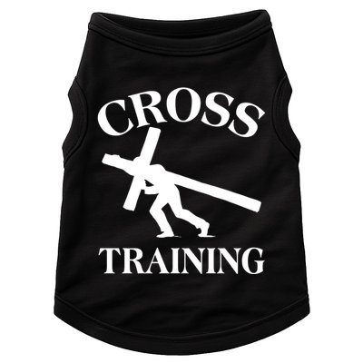 Funny Religous Cross Training Doggie Tank