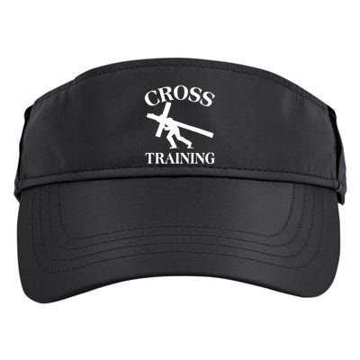 Funny Religous Cross Training Adult Drive Performance Visor