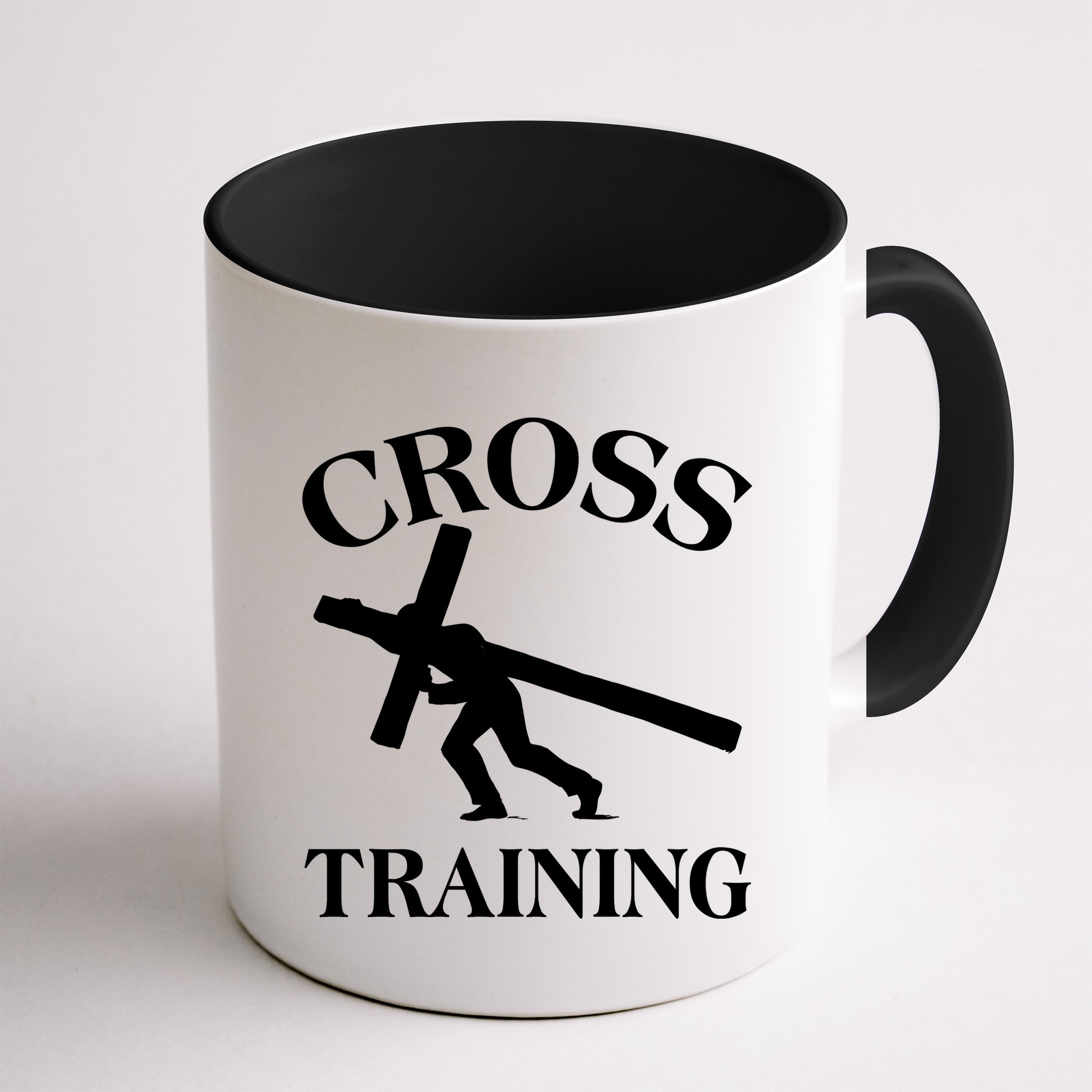 Funny Religous Cross Training Mug